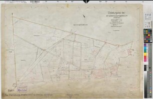 Langenhorst (Ochtrup), Flurbereinigung Langenhorst, Bl.1 Zuteilungskarte Flur 2
