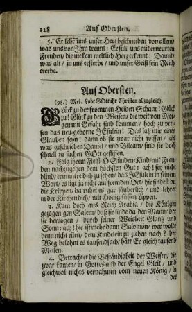 Auf Obersten.