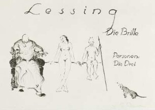 Lessing " Die Brille"