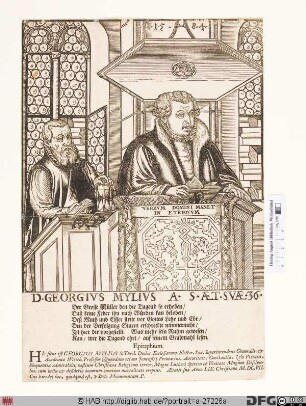 Bildnis Georg Mylius (eig. Müller)
