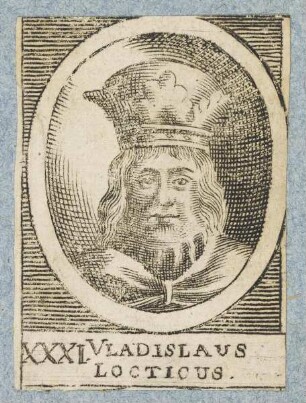 Bildnis des König Vladislaus Locticus von Polen