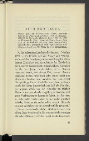Otto Modersohn