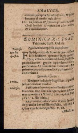Dominica XII. Post Trinitatis ...