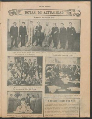 Notas de Actualidad