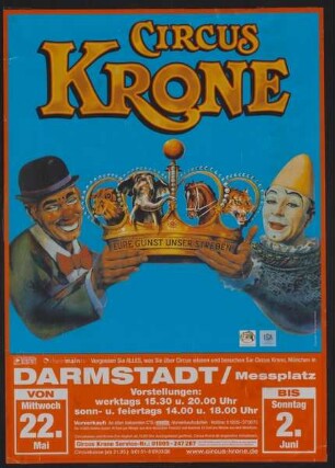 Circus Krone, Darmstadt, ohne Jahr
