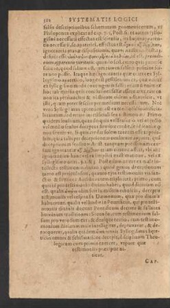 Cap. III. De fallaciis circa praemissas.