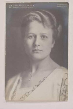 Bildnis Grete Merrem-Nikisch