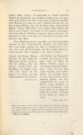Persische Studien, 2. Untersuchungen zum persischen Nationalepos