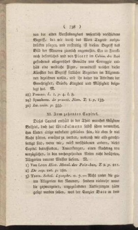 XI. Zum zehenten Capitel.