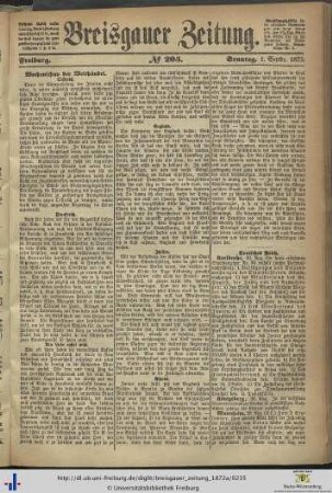 Nr. 205-229 (September 1872)