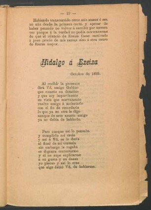 Hidalgo á Ezeiza : Octubre de 1893.
