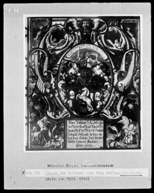 Wappen des Geheimen Rats Isak Vollmar
