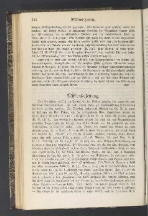 Missions-Zeitung