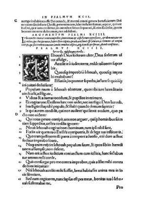 Psalmvs XCIIII.