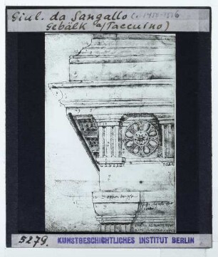 Sangallo (Giuliano), Codex Barberini (Rom, Vatikan, BAV, cod. barb. lat. 4424) : Fol.