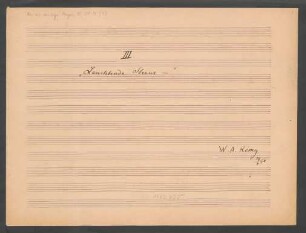 Leuchtende Sterne; pf; op.22,1
