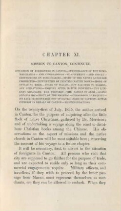 Chapter XI. Mission to Canton, continued