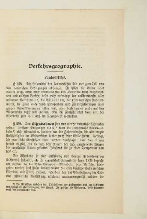 Verkehrsgeographie