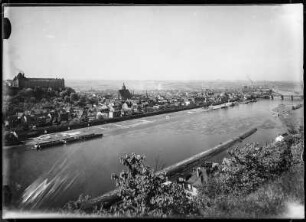 Pirna. Stadtansicht von Nordosten