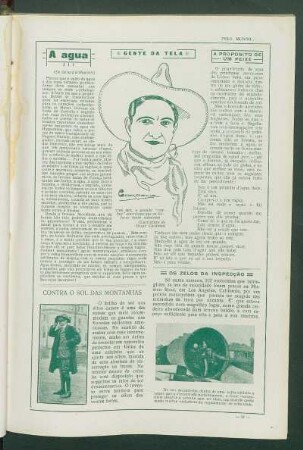Gente da Tela : Tom Mix, o grande "cow-boy" americano que os leitores tanto admiram