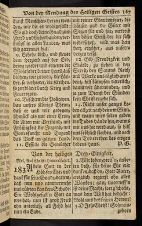167-178, Von der heiligen Drey-Einigkeit (183 - 196)