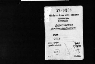 Organisation der Kriminalpolizei