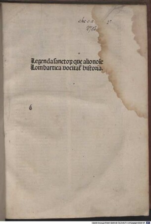 Legenda aurea