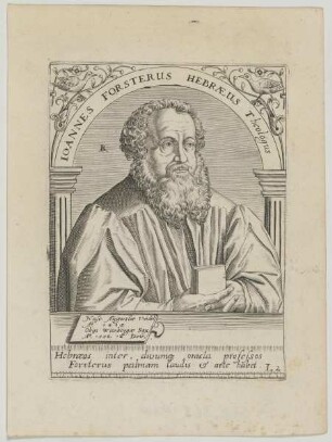 Bildnis des Ioannes Forsterus