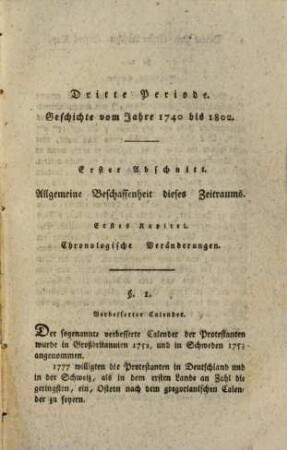 Handbuch der neuern Geschichte : von der Kirchenverbesserung bis auf den Frieden zu Amiens, und die Veränderungen in Deutschlands Constitution im Jahre 1802, 2