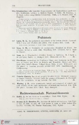 Prähistorie (Nr. 987 – 992)