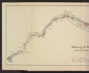 Befeuerung der Weser von der Geestemündung bis Bremen.