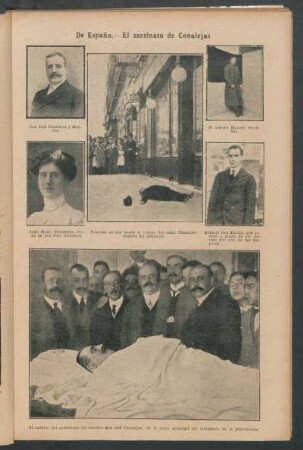 De España : El asesinato de Canalejas