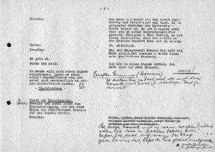 Auszug aus dem Drehbuch mit handschriftlichen Anmerkungen von Peter Lorre
