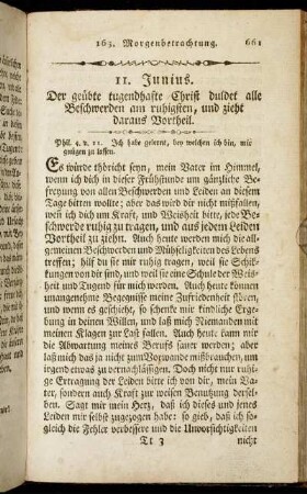 11. Junius - 20. Junius