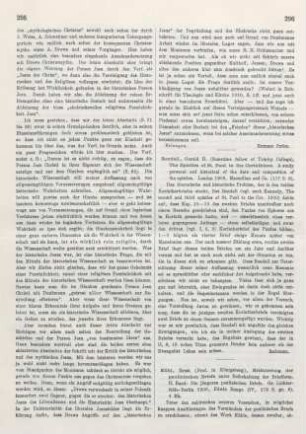 296-298 [Rezension] Kühl, Ernst, Die jüngeren paulinischen Briefe