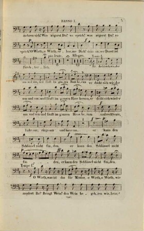 Vier Gesänge für vier Männerstimmen : op. 79, 3/4. In's Weinhaus