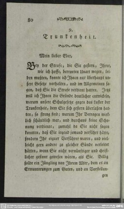 9. Trunkenheit