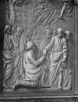 Schlüsselübergabe an Petrus