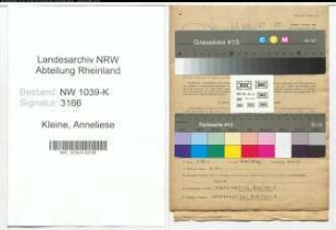 Entnazifizierung Anneliese Kleine , geb. 01.08.1921 (Lehrerin)