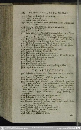 De Affectibus