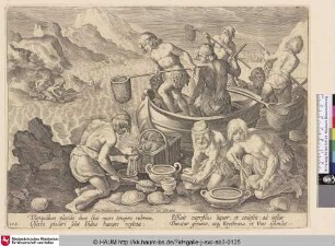[Fischen von Riesenaustern; Fishing for giant oysters]