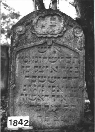 Grabstein 1842