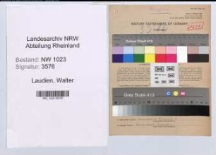 Entnazifizierung Walter Laudien , geb. 02.07.1889 (Studienrat)