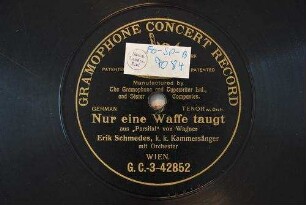 Nur eine Waffe taugt : aus "Parsifal" / von Wagner