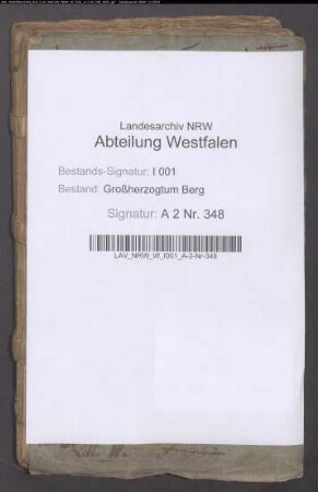 Bau und Besserung der lutherischen Kirchen-, Pastorat- und Schulgebäude zu Wattenscheid
