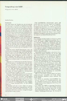 Marginalien einer Lektüre : Formgestaltung in der UdSSR