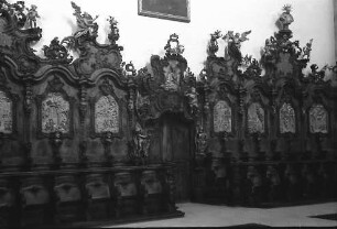 Zwiefalten: Chorgestühl im Kloster