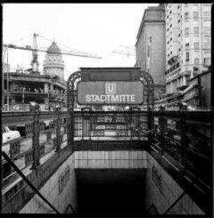 U-Bahneingang Berlin Stadtmitte