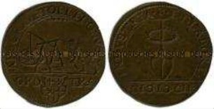 Niederlande, Historienpfennig, auf die Übergabe von Grave
