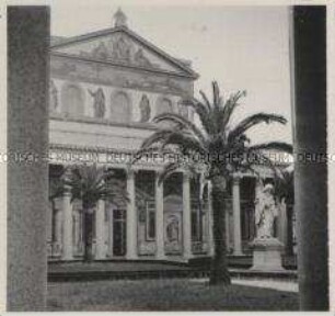 Rom, Papstbasilika San Paolo fuori le Mura, Fassade
